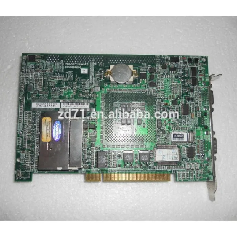PCI-6870 PCI-6870F industrial mainboard 586 CPU Card tested working