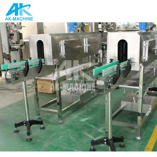 Hot Sale Efficient Pvc Pet Shrink Label Bottle Can Steam Heat Shrink Tunnel  Cups Sleeve Label Shrink Wrap Machine