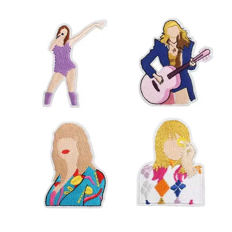 Fashion ROCK STAR Taylor  Queen CD Clothing Accessories Clothes  Embroidery  Iron on Patches