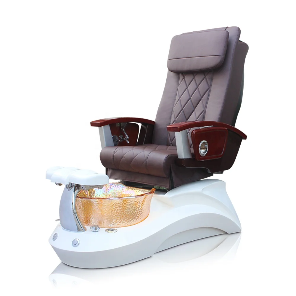 Wholesale Cheap Price Modern Luxury Beauty Nail Salon Furniture Electric Pipeless Whirlpool Foot Spa Massage Pedicure Chair