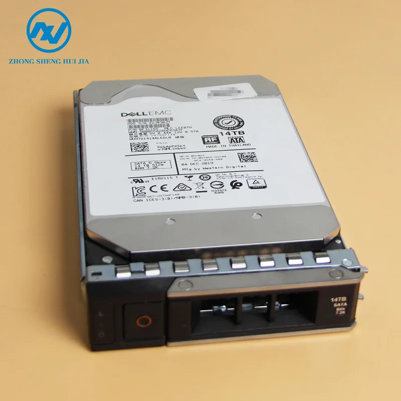 Dell Server Hard Disk Drive 14TB SATA 3.5inch HDD 7200RPM Dell Hard Drive