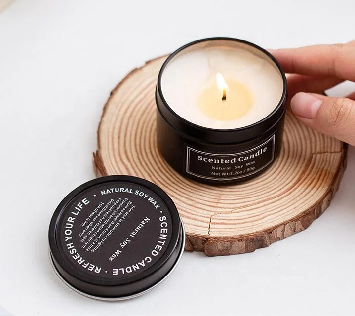 2022 manufacturer wholesale eco friendly organic perfume fragrance aroma scented candles private label bulk order candles