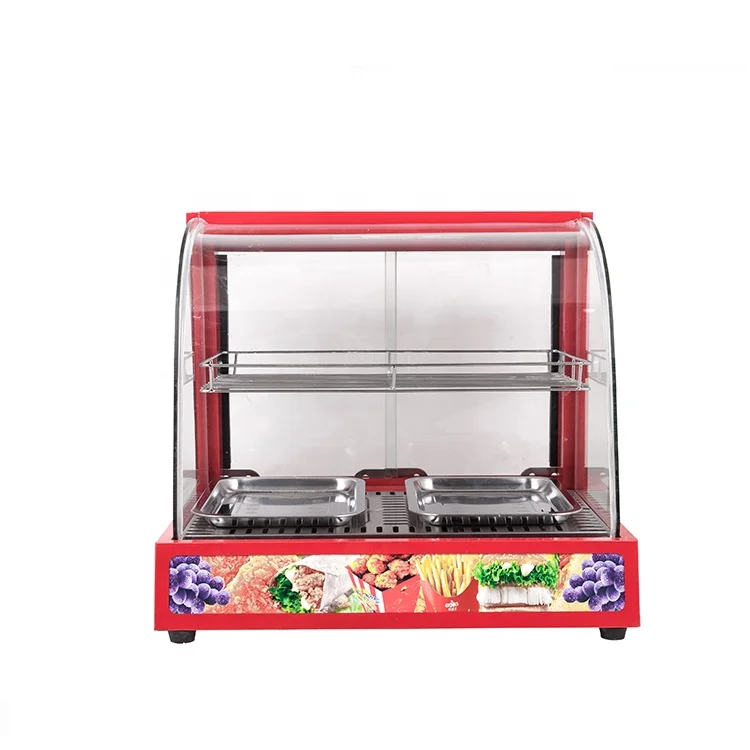 Оборудование для закусок, витрина для горячих продуктов, витрина для цыплят