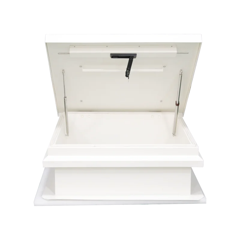 Roof Access Panel Aluminum Roof Hatch 600 * 600 mm ISO 9001 Leading Supplier Beat Selling in Supermarket, Used in Projects