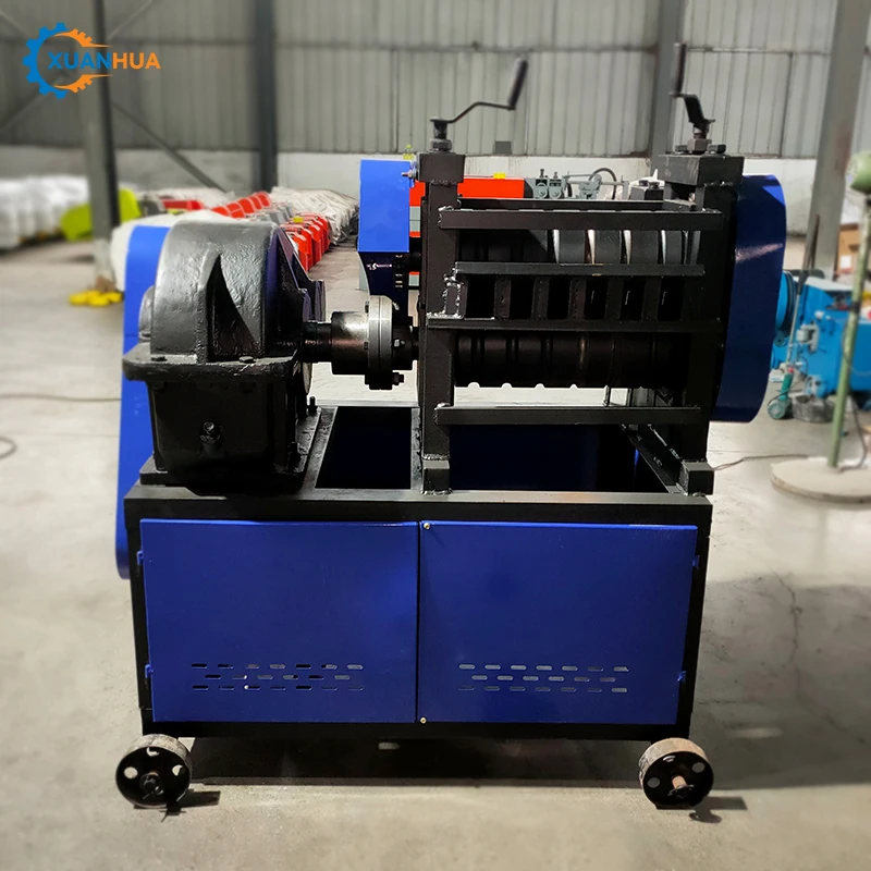 Xuanhua automatic waste scrap rebar Steel Bar straightening machine for sale