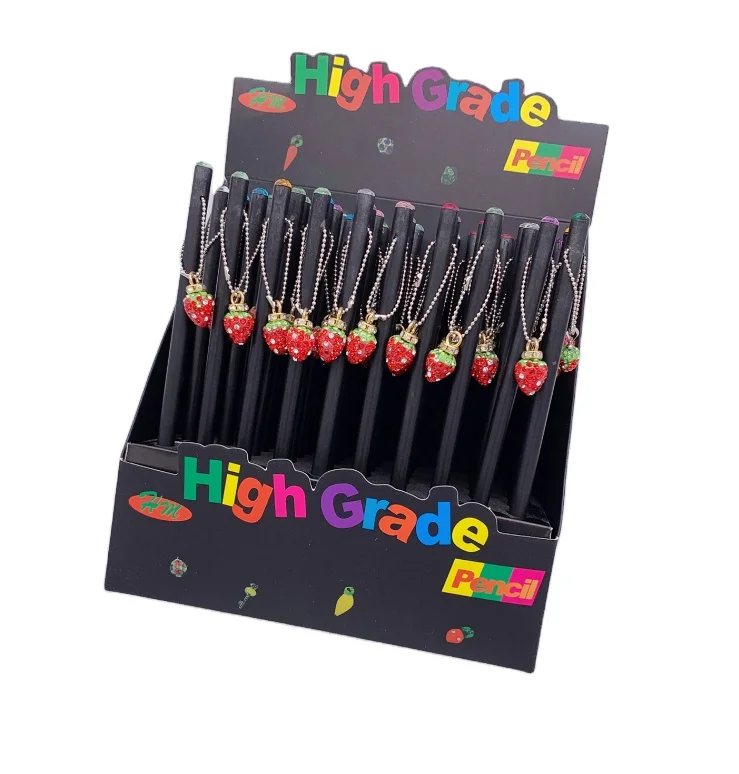 China Black Wooden Pencil Supplier Christmas Pencil