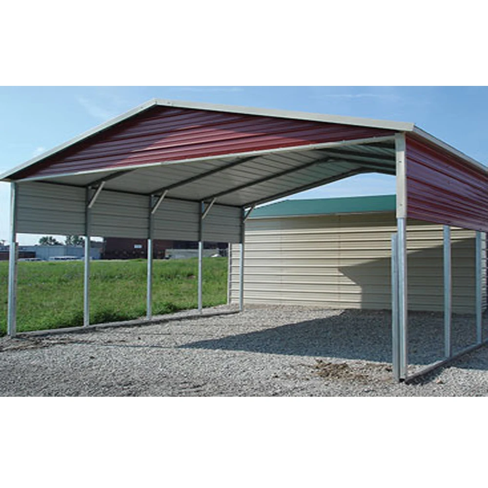 Дешевый портативный металлический автомобильный сарай