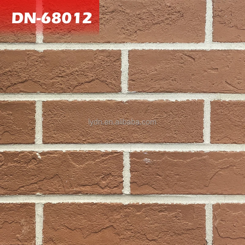 Modern textured faux stone wall tile mcm flexible outside bricks muretto stone cladding
