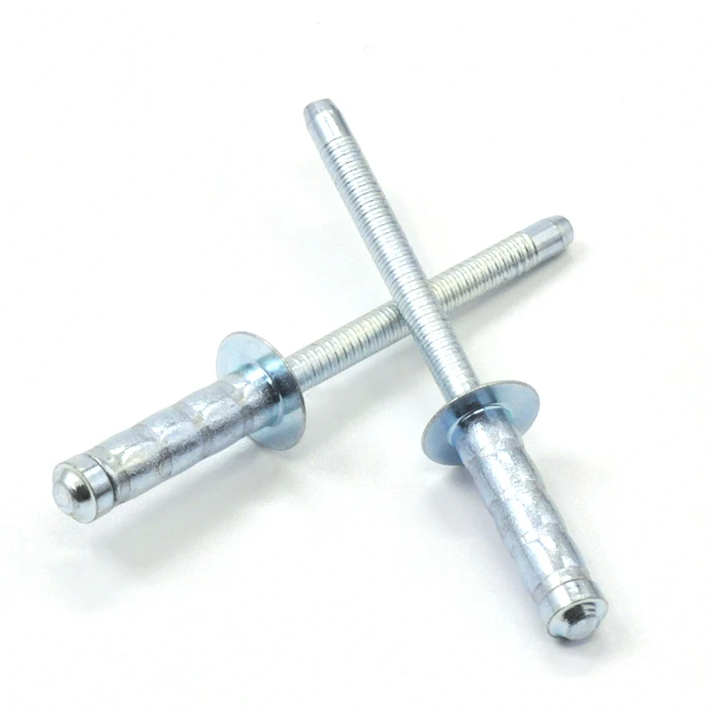 Manufacturer Supply steel pop double drum blind rivets