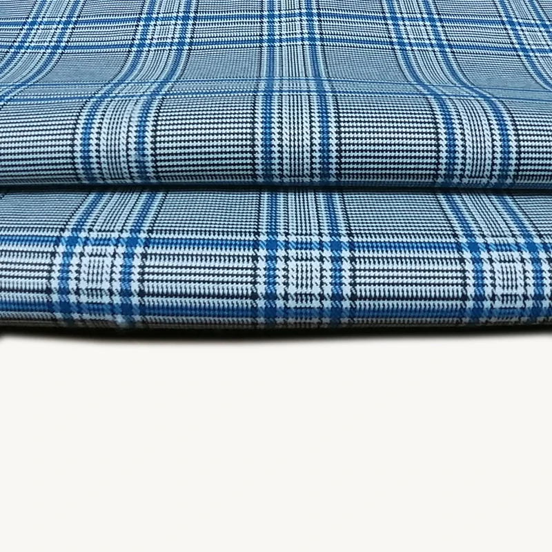 
Popular check yarn dyed twill 100 wool cashmere plaid fabric for clothing 
