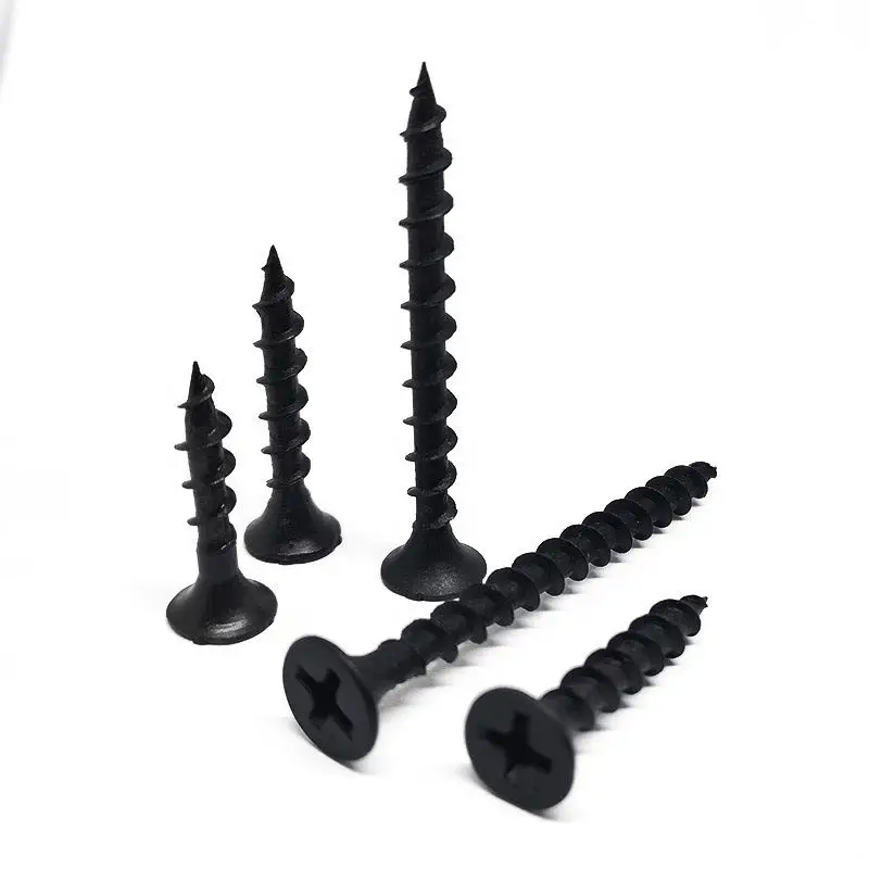 
Black Bugle Head Fibre Cement Board Screw Fiber Cement Board Drywall Screw 