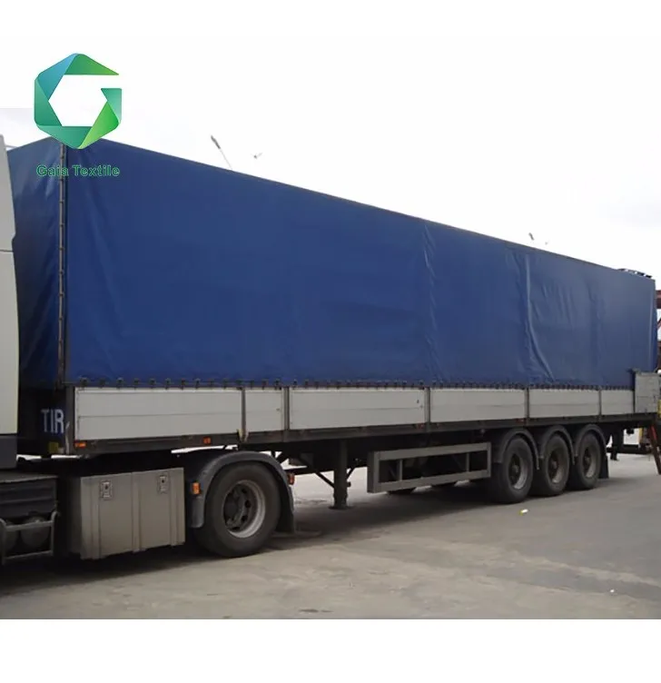 China pvc coating tarpaulin uv protection waterproof fabric 610gsm pvc coated polyester tarpaulin fabric