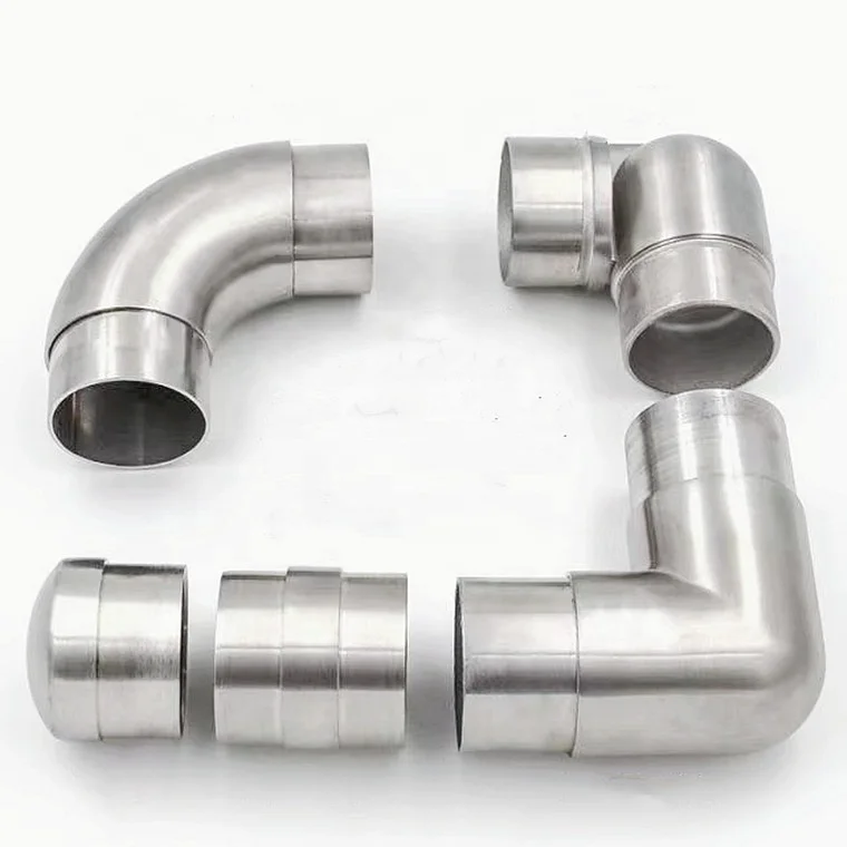 Balcony Stair Glass Inox Balustrade Accessory Handrail Fittings System 304 316 Stainless Steel Railing Accessories