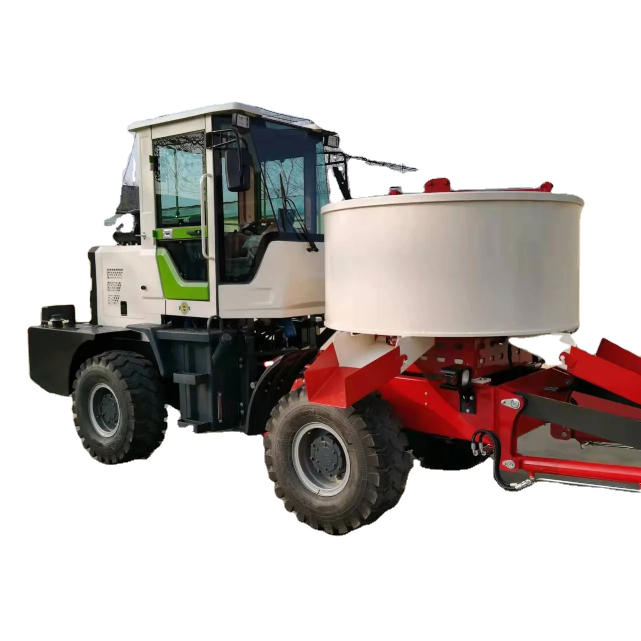 Бетономешалка для строительства, гидравлический смеситель с плоской горловиной