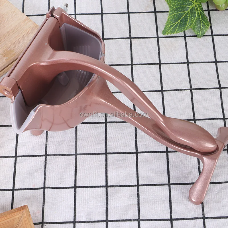 Hot Sale Metal Manual Juicer Durable Aluminum Alloy Fruit Juicer Hand Press Lemon Squeezer For Juice