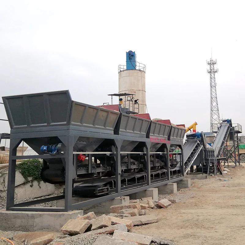 WBS stabilized soil mixing plant 300/500/600/700/800 t/h Subbase soil continuous mixing plant