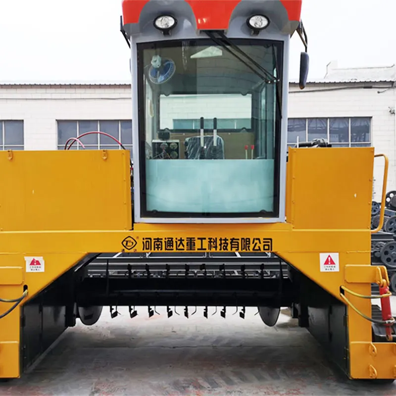 China Top One Industrial Animal Chicken Manure Cow Dunk Farm Waste Composting Machine