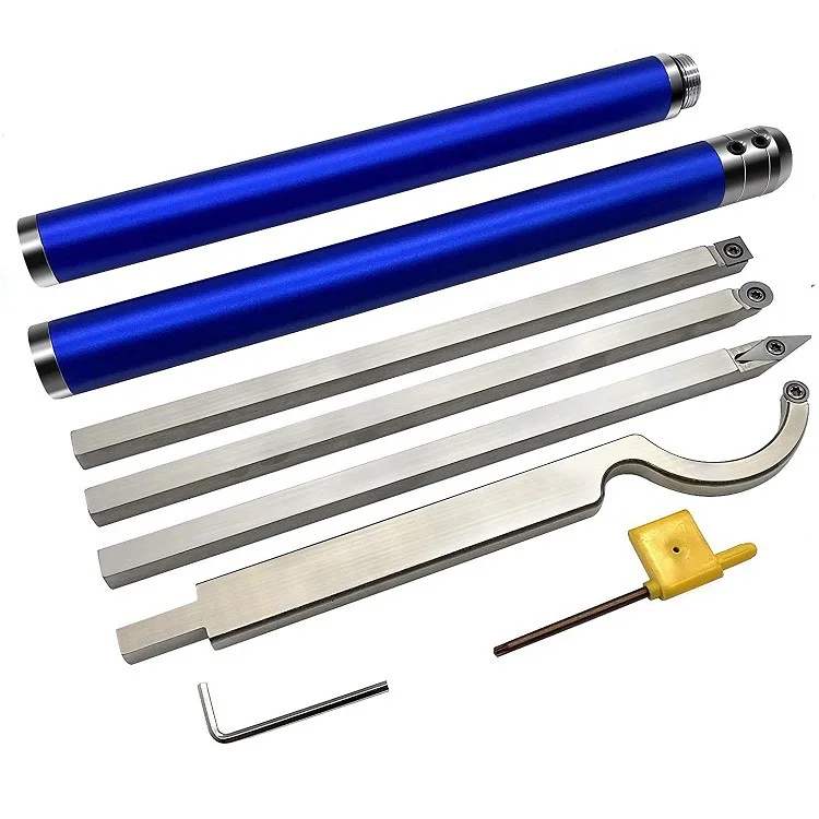 Wood Turning Lathe tools set Aluminum Handle Wood turning Chisel Blade For Woodworking Lathe Machine