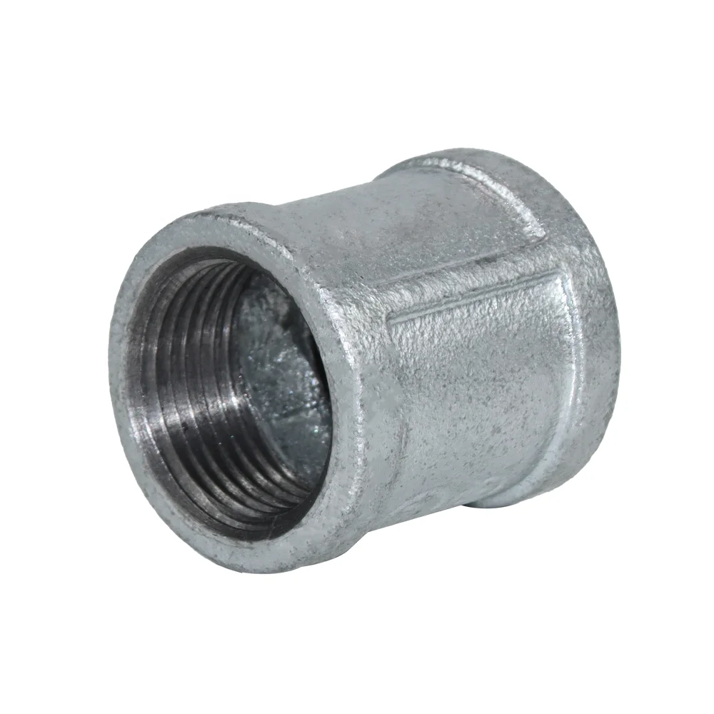 DKV galvanized malleable iron pipe fitting 1inch gi couplings Gi Threaded Reducing Socket