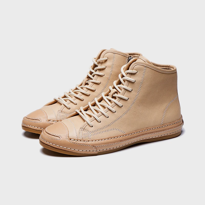 BUY mens casual shoes white horsehide sneakers size 44 casual flat shoes Walking Style Shoes for men