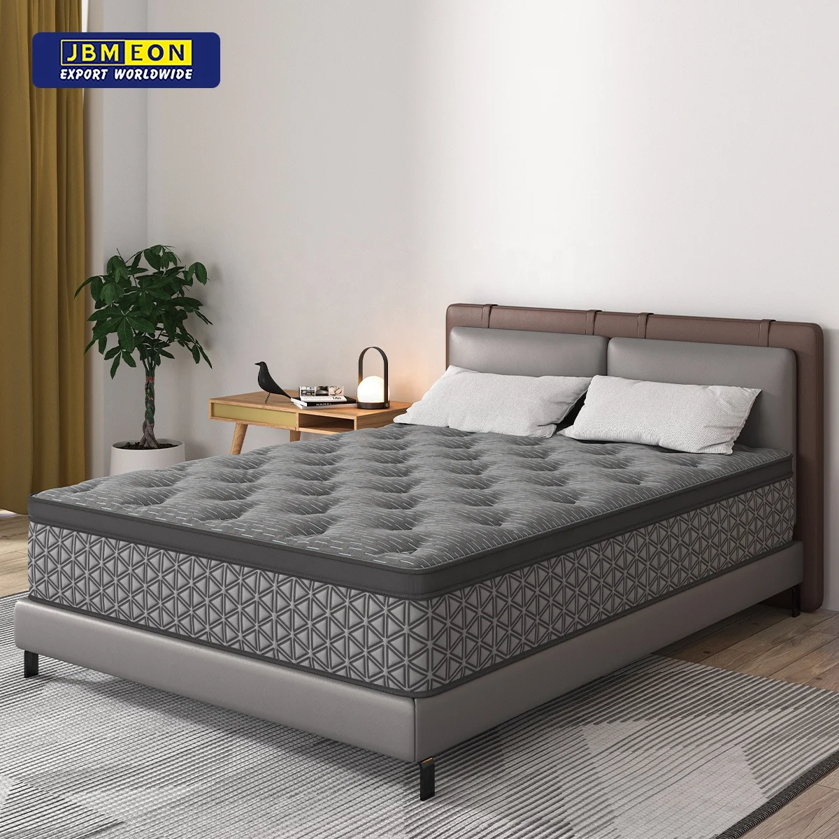 12 inch Orthopedic Hybrid Bed Mattress in a box King Queen Size Pocket Spring Mattress