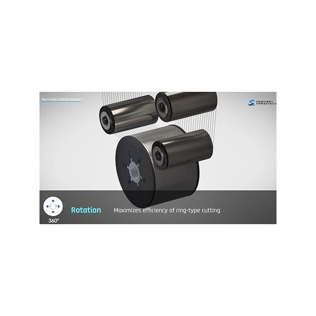 [SAEHAN NANOTECH] Multi Wire Sawing Machine Korea high quality CNC diamond wire saw machine for silicon, quartz, sapphire KOTRA