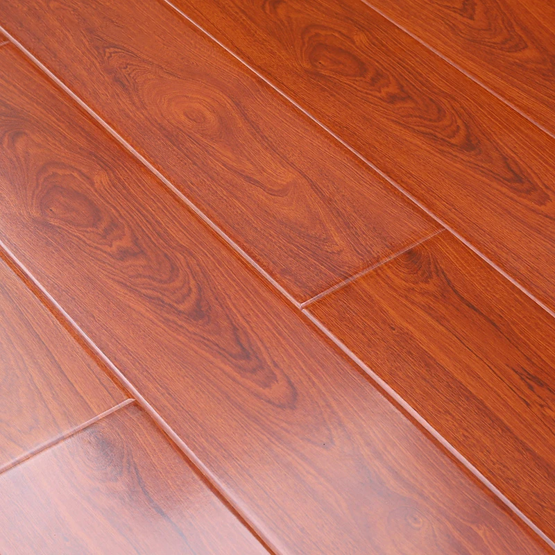 China Manufacturer Wear Resistant MDF Surface AC3 AC4 Plastic Laminate Flooring