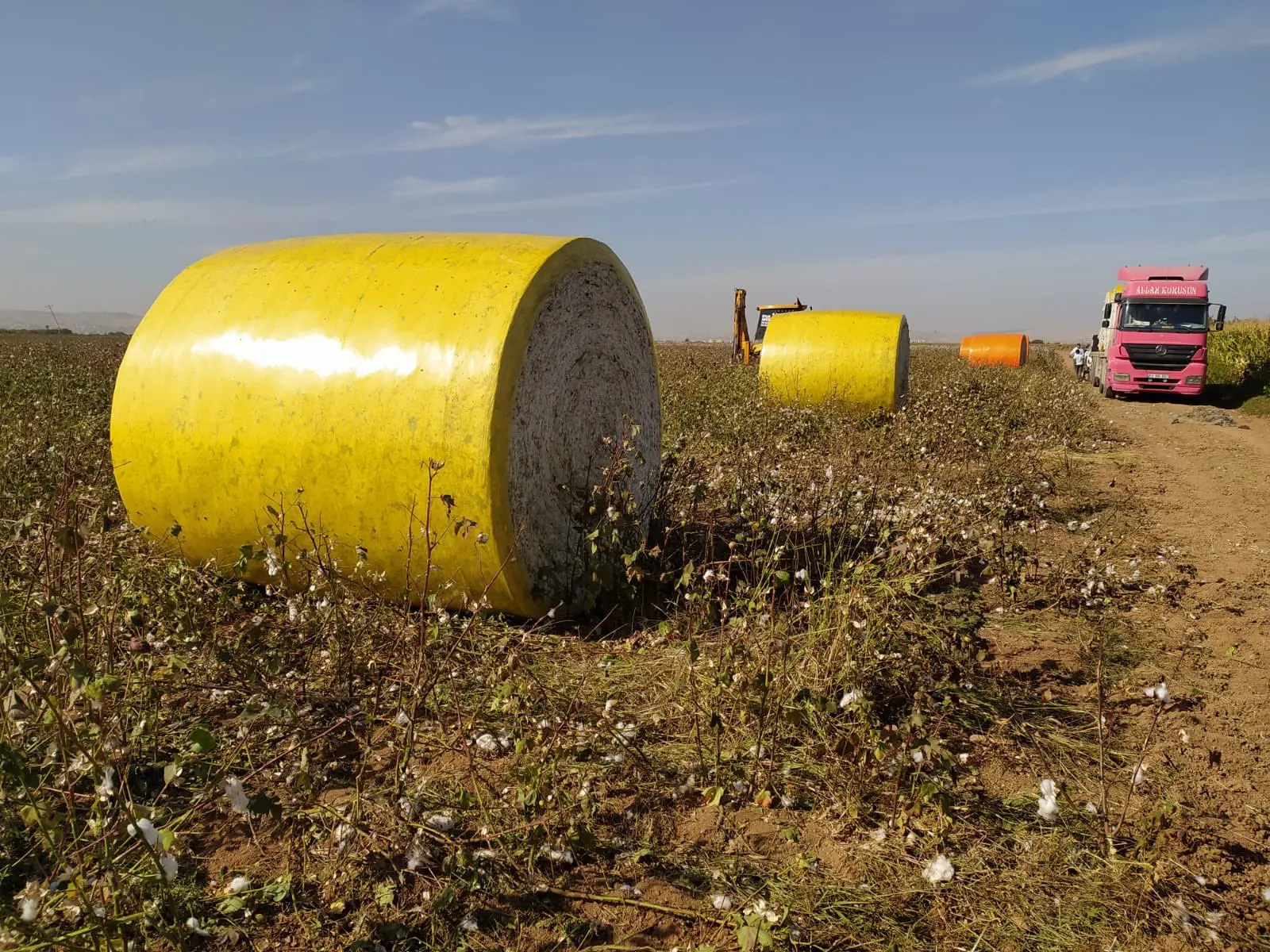 Harvester Plastic Silage Baler Wrapping Film Cotton Bale Wrap  Cotton Packing Film