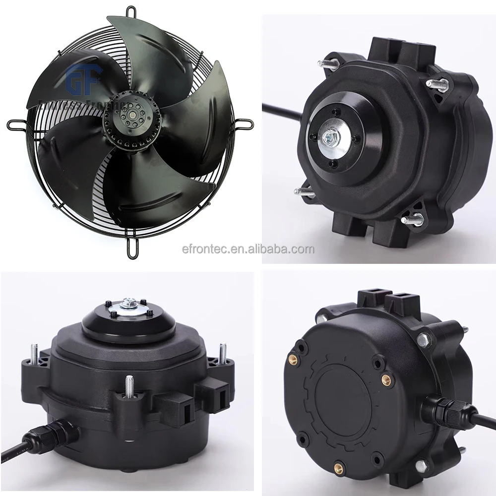 800mm 1850W 24500m3/H Ec Axial Flow Fan for Refrigeration Cooling