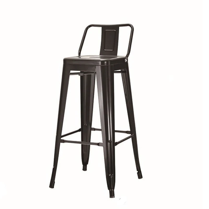 Современные обеденные стулья дешевые старинные промышленные стиль золотые металлические стулья барные стулья