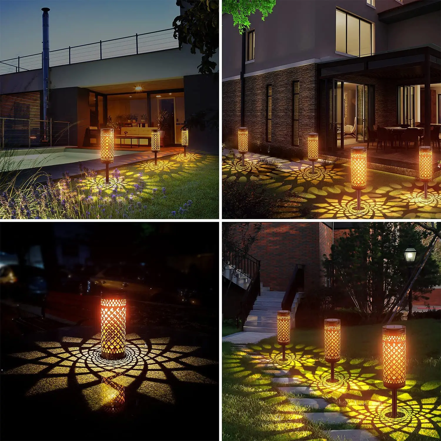 Outdoor Lawn LED Garden Solar Lights Solar Lights For Garden Solar Garden Lights