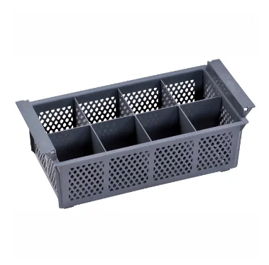 Restaurant Usage 8 Compartment Cutlery Dish Drying Rack Kitchen Organizer Flatware Basket Silverware Holder Caddy Carton Package