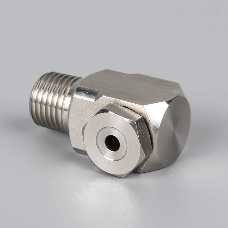 Stainless Steel 1/4 Two Piece Hollow Cone Spray Nozzle