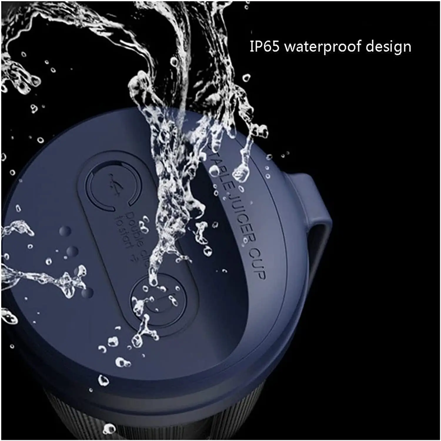Portable Juicer, Personal Juicer, Smoothie Blender. Rechargeable USB Blender