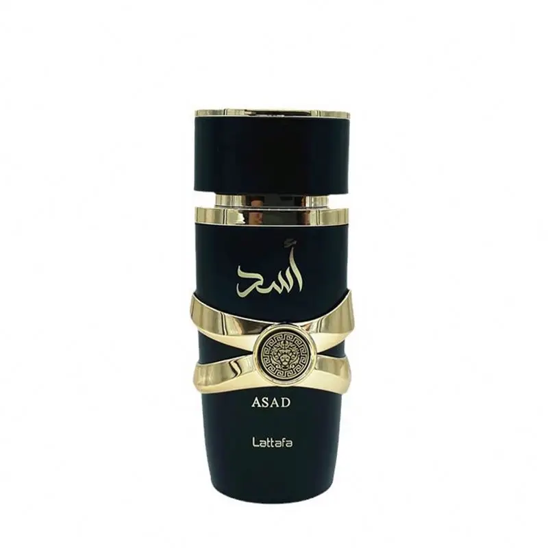 Black Men Perfume 100ml original luxury ASAD Long Lasting Perfume for women wholesale Dubai Arabic perfume