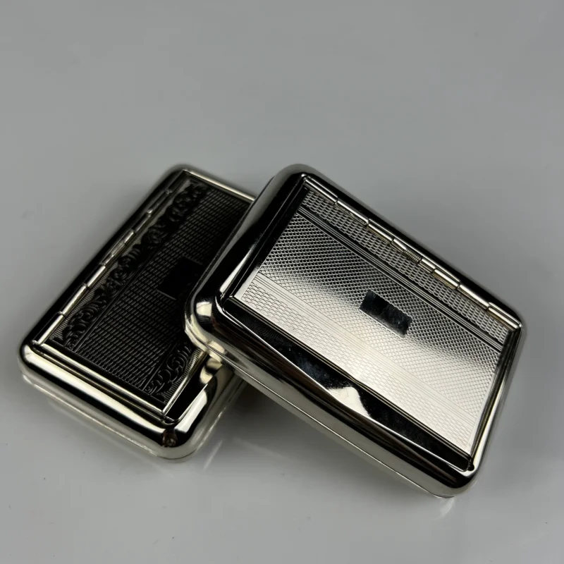 Wholesale High Quality Hot Selling Lightweight Portable Plating Cigarette Cartridge Waterproof Cigarette Case