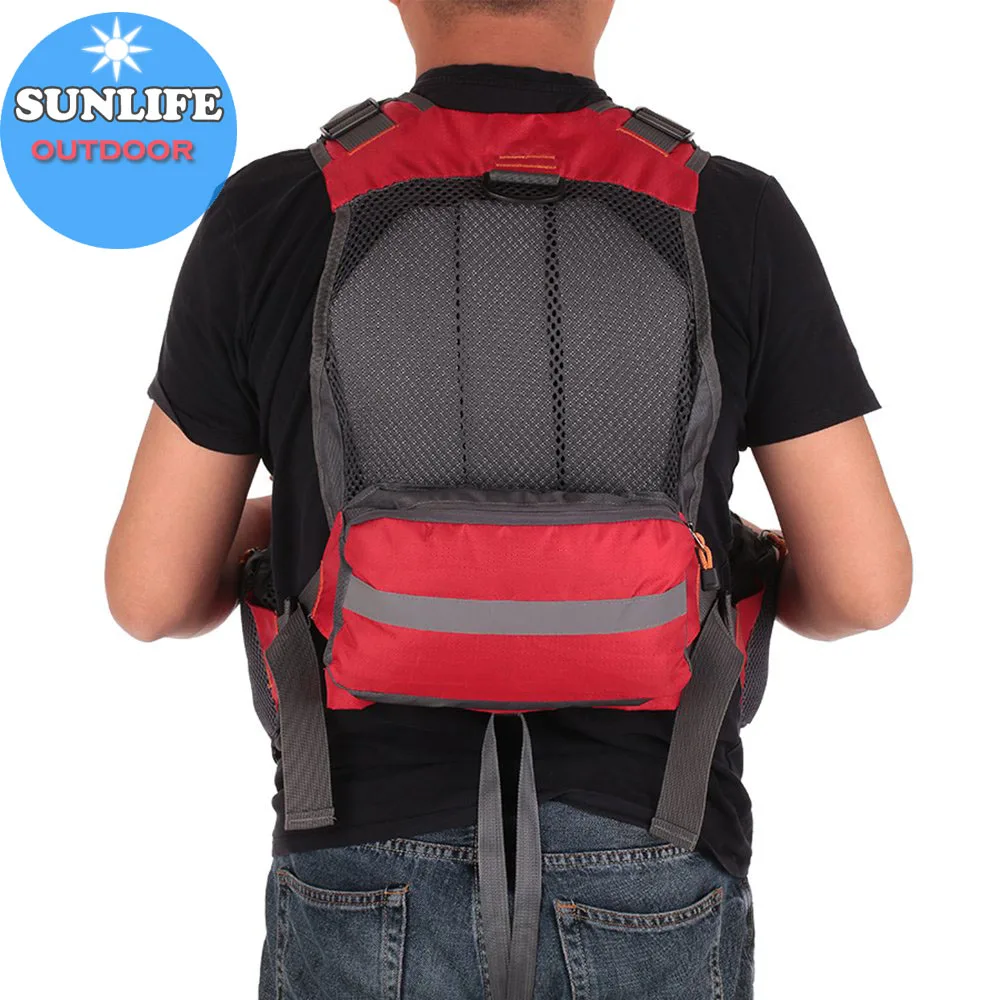 2022 Life Jacket Multi-function Boat Vest Kayak Fishing Clothing Quick Drying Clothes Safety