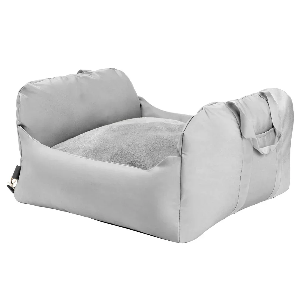 New Product Custom Safety Travel Pet Car Booster Sofa Seat Belt Foldable Medium Large Sized Dog Car Seat Cushion Covers Nonslip