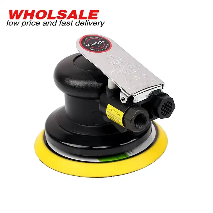 5215 HOT 5 Inch Non Vacuum High Speed 12,000 RPM Random Orbit Air Palm Sander  Car Polisher Machine Pneumatic Tools