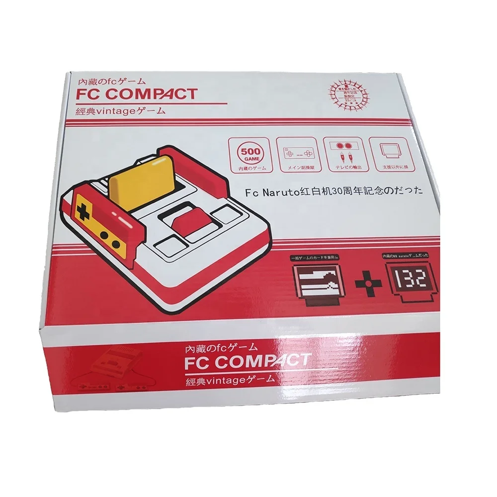 New Arrival Retro Game Playing Machine FC500 Dual Wired Game Gamepad For Family Child Video Classic Game Player For TV