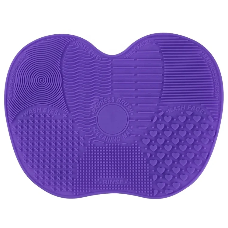 OKSILICONE экологически чистый коврик для очистки чистки кистей макияжа инструменты легко чистящий скребок мытья