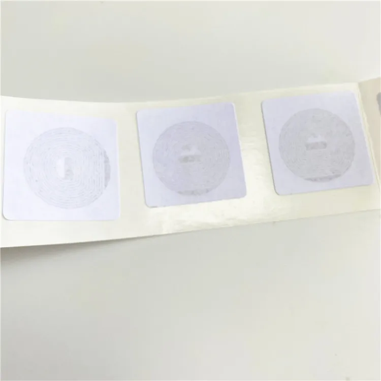 Printable blank white 213 215 216 nfc tag 22cm diameter for wholesale