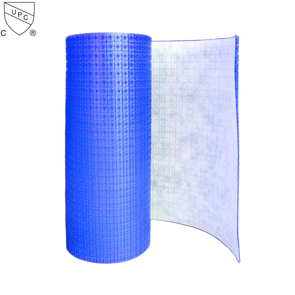 Electric Underfloor Heating Mat,Uncoupling Membrane Waterproof Easy Install Anti Crack Protect Tile Floor Warming UK NA cUPC