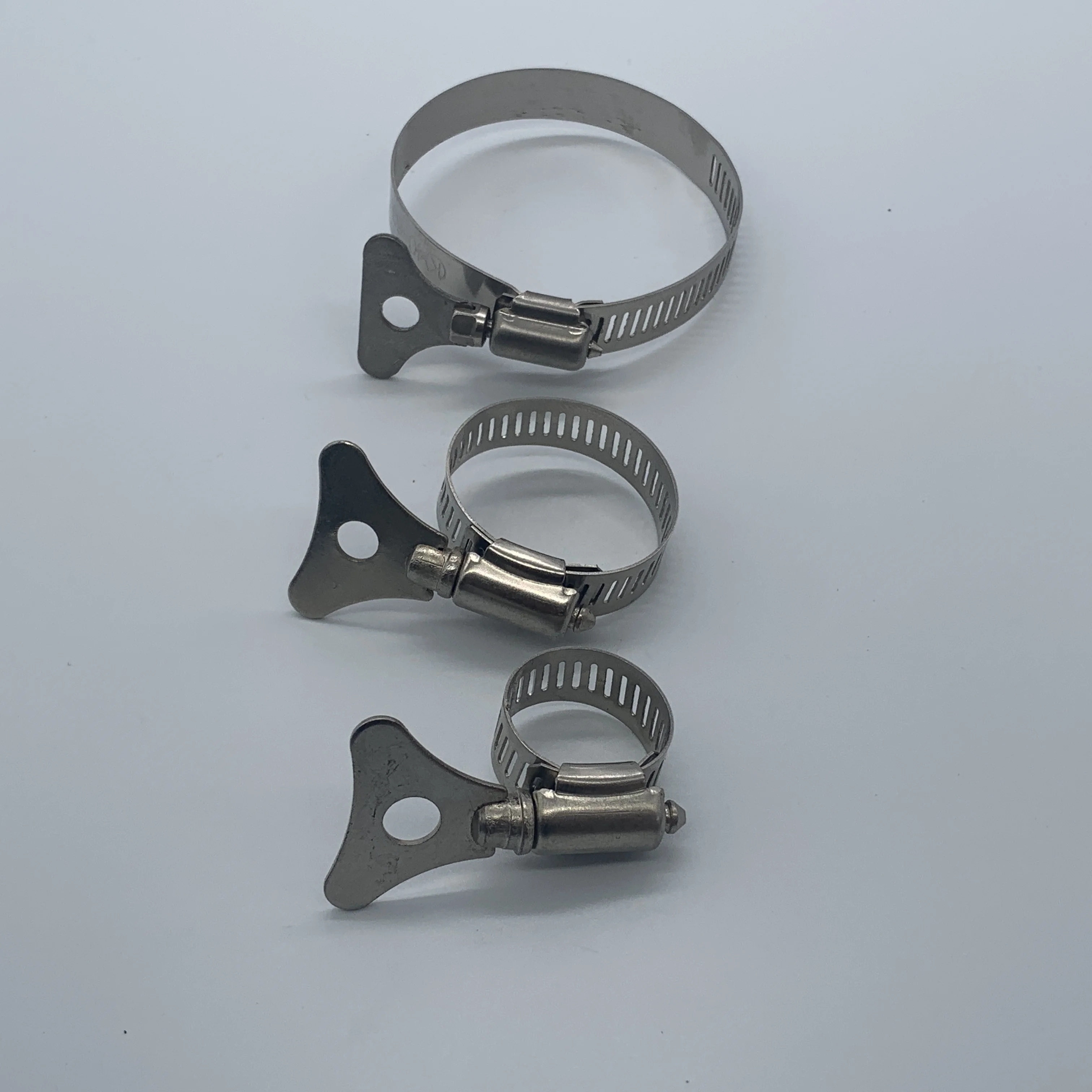 American Type with metal  key China Factory Hose clamp pipe clamp
