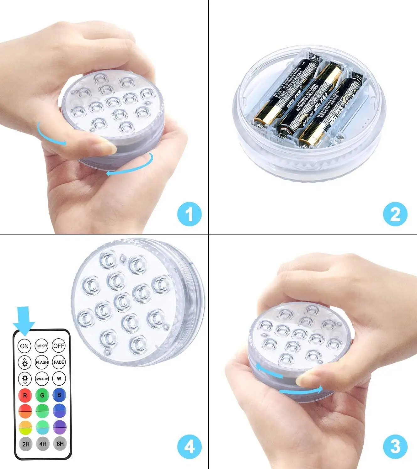 pool accessories supplies intex purespa underwater sinking jacuzzi pool lights waterproof