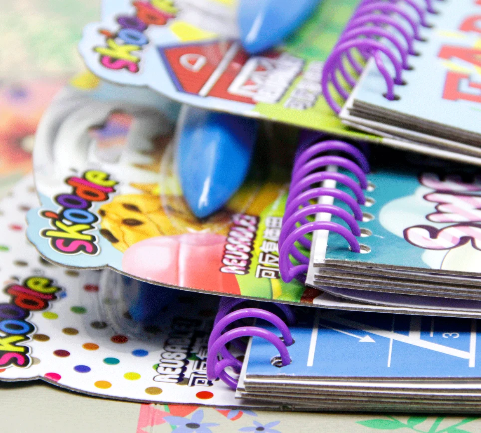 Magic Change Color Water Sketch Book With Pen For Kid Drawing And Painting