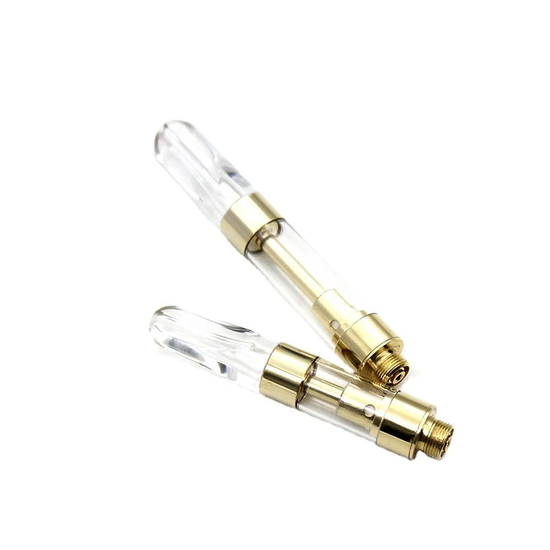 Ocitytimes C10 high quality ceramic cbd cartridge gold vape 510 atomizer wholesale