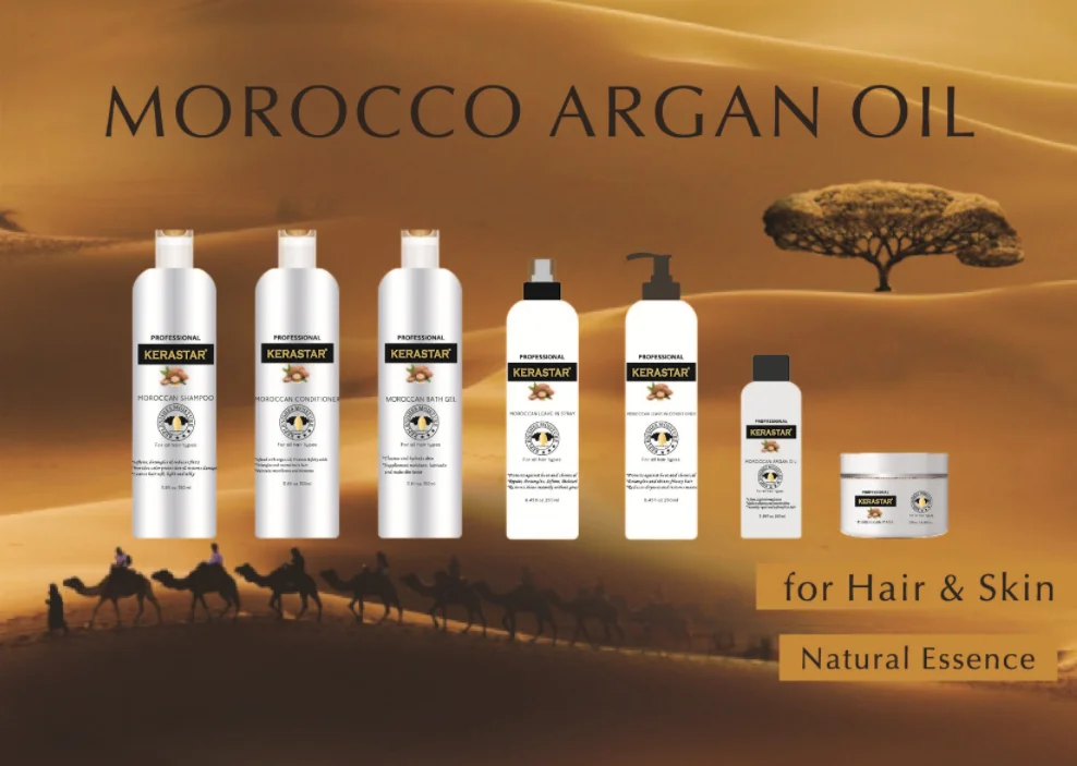hydrating argan oil creamy hair mask and deep conditioner with Keratin Luxury OEM Style Packaging