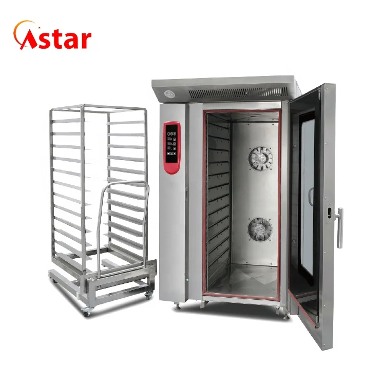 Astar  Automatic Hot Air 12 Trays Electric Stainless Steel Commercial Convection Oven For Sale Kitchen Equipment
