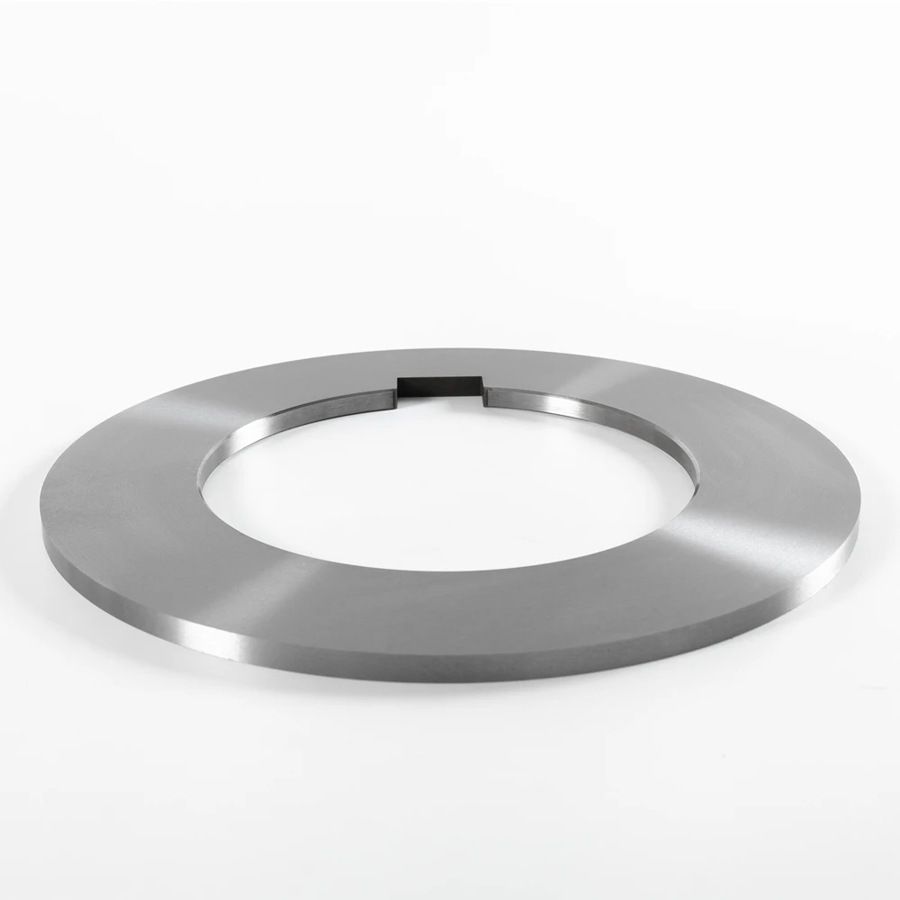 Custom High Precision Wear Resistance Metal Slitter Shear Knives Coil Slitting Round Rotary Shear Blade
